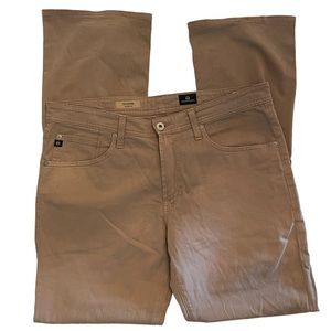 Men’s Adriano Goldschmied Khaki The Protege Straight Leg 34 x 34 Great Condition